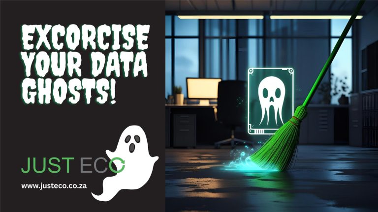 Is Your Office Haunted by Data Ghosts? JUST ECO Can Exorcise Them!